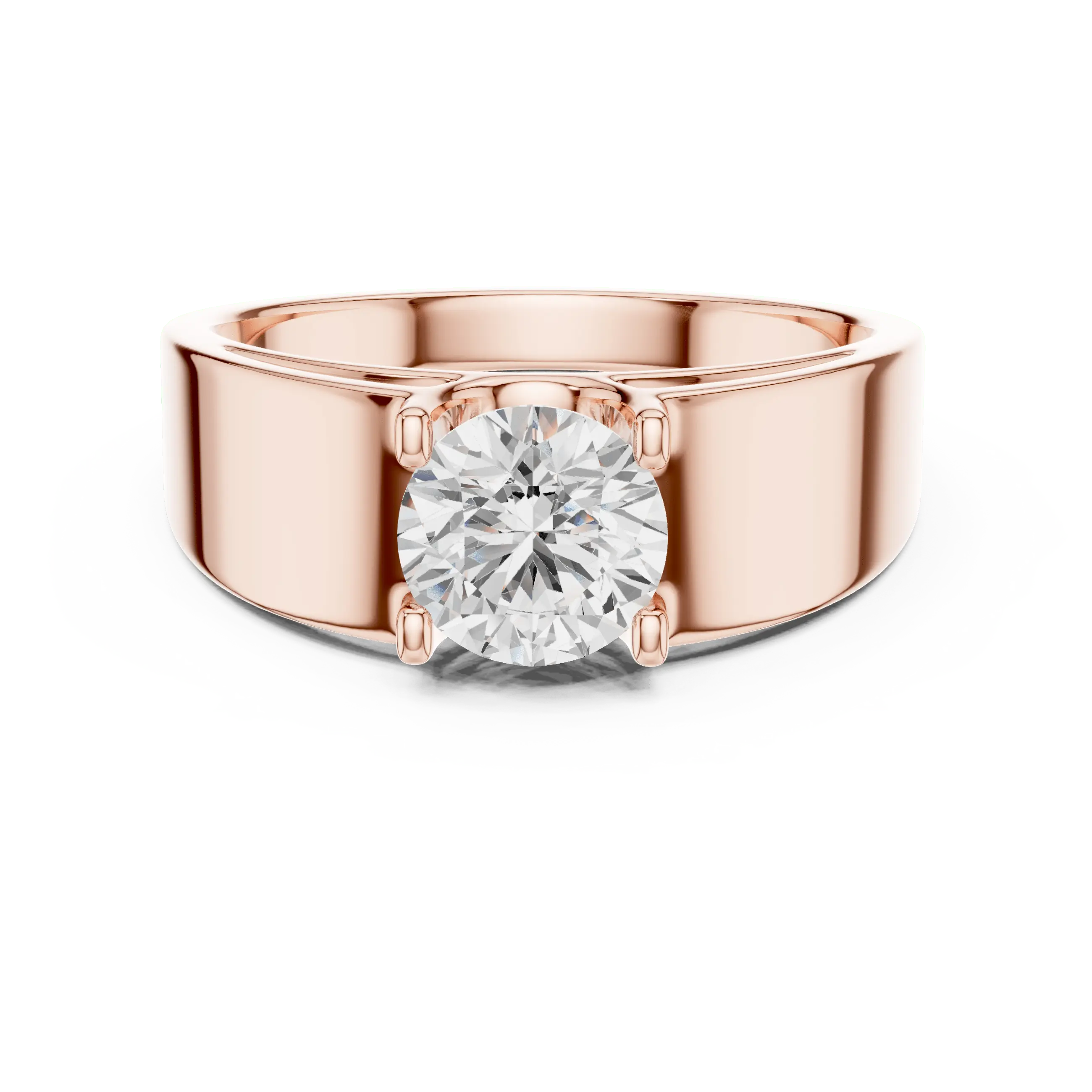 Sovereign Solitaire Ring – Power in Simplicity